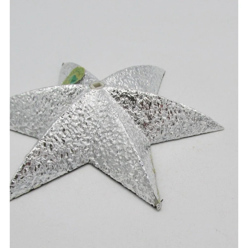 2003 WATERFORD Silver Plated Star Christmas Ornament Stand Hanger 142173